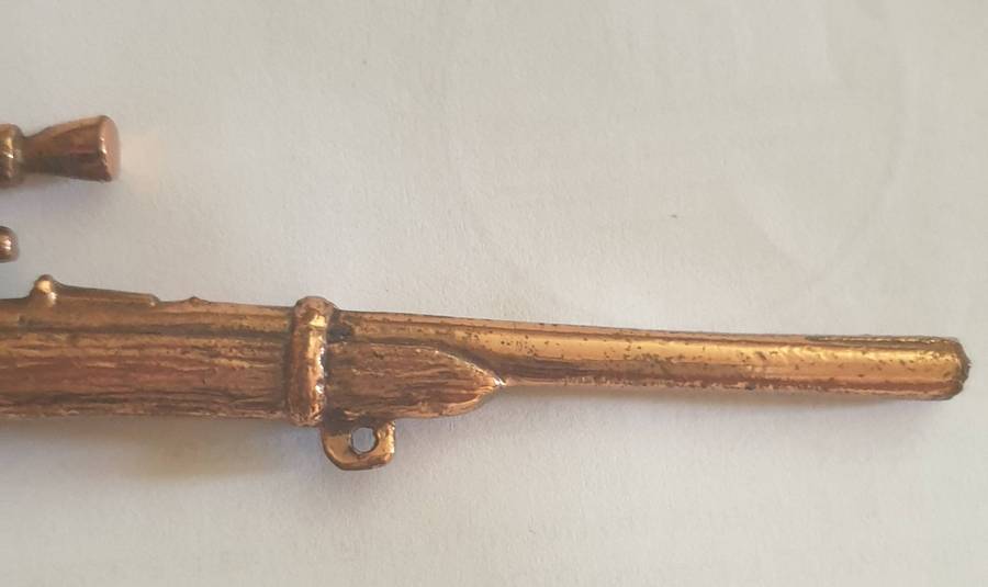 Miniature Metal Rifle 160mm