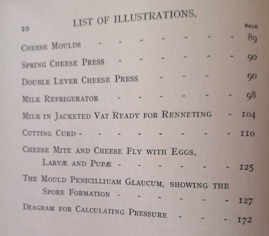 * 1917 * Practical Cheesemaking - A General Guide to the Manufacture of Cheese