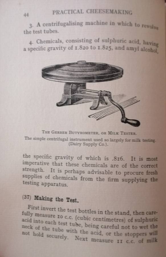 * 1917 * Practical Cheesemaking - A General Guide to the Manufacture of Cheese