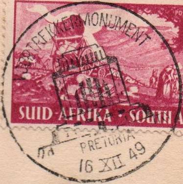 Union Voortrekker  bundle of 10 covers with various cancels (some scarce) in used-condition