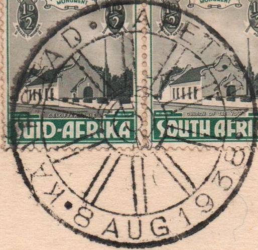 Union Voortrekker  bundle of 10 covers with various cancels (some scarce) in used-condition