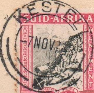 Union Voortrekker  bundle of 10 covers with various cancels (some scarce) in used-condition