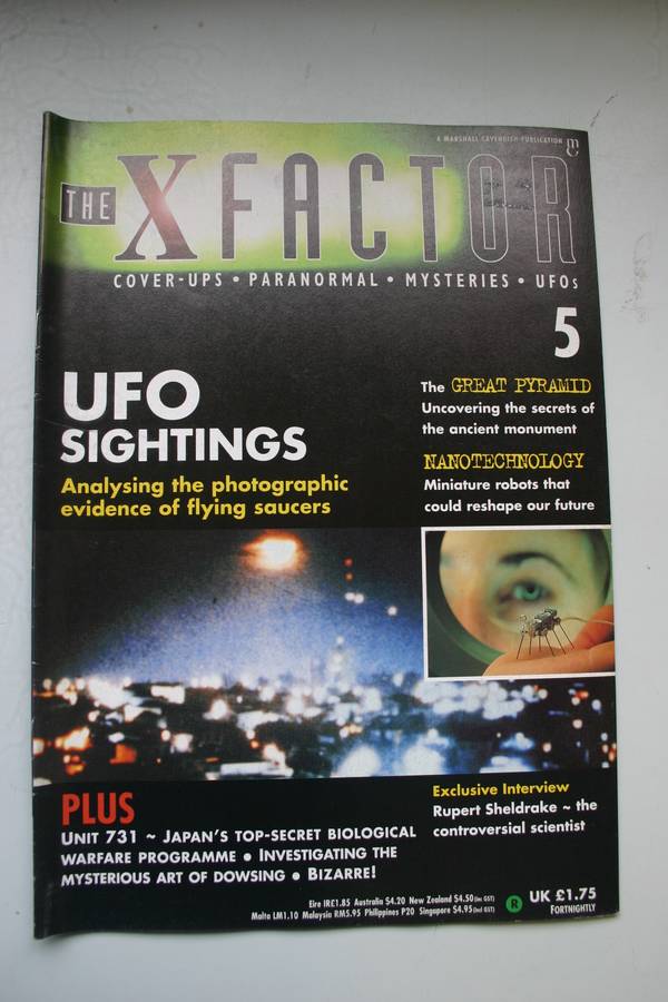The X-Factor Magazine. Issues 1 to 5