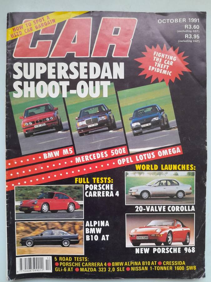 CAR Magazine - October 1991 and November 1991.
