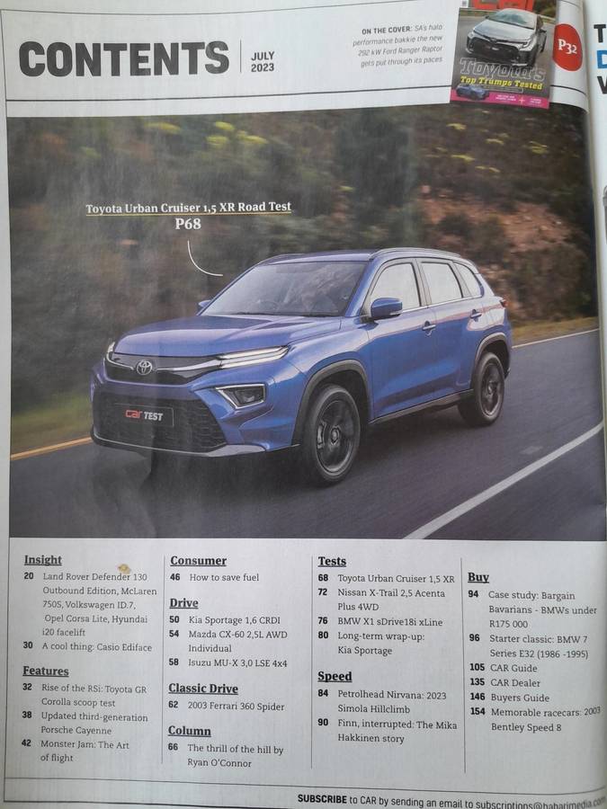 CAR MAGAZINE - June 2023 and July 2023.
