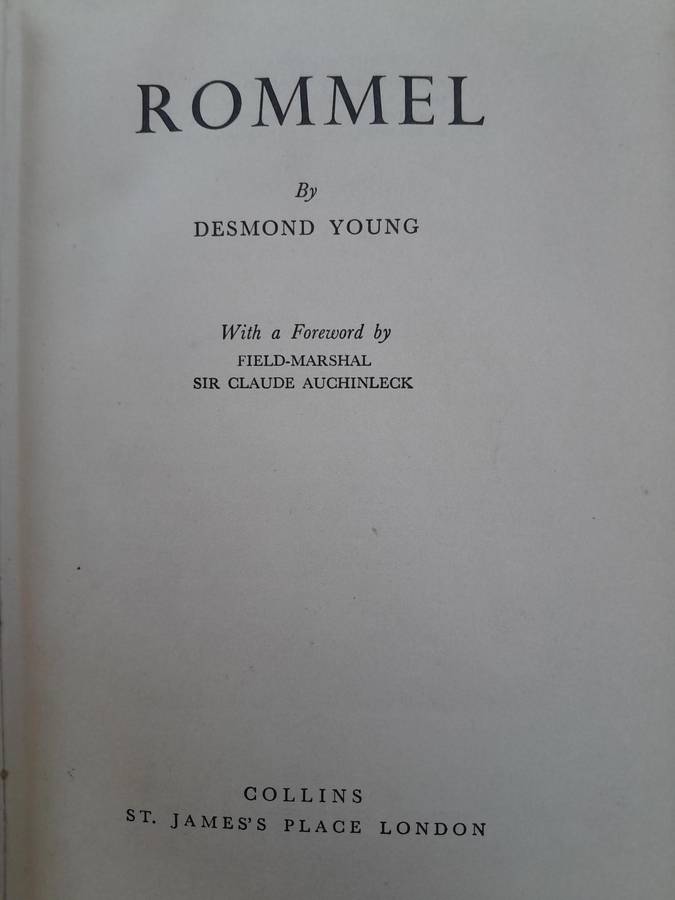 Rommel - Desmond Young - 1950.