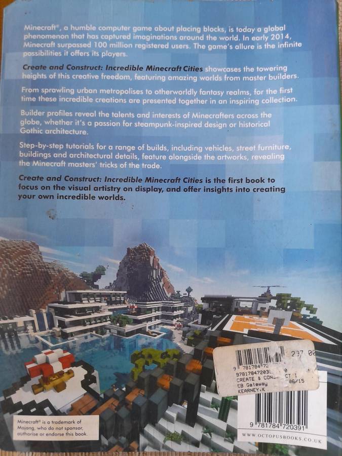 Create and Construct Incredible Minecraft Cities - K Kearney & Y Strovoz.