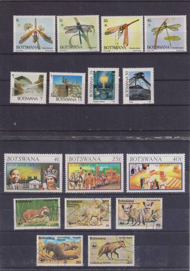R15  SALE - COLLECTION OF BOTSWANA STAMPS - MINT & USED