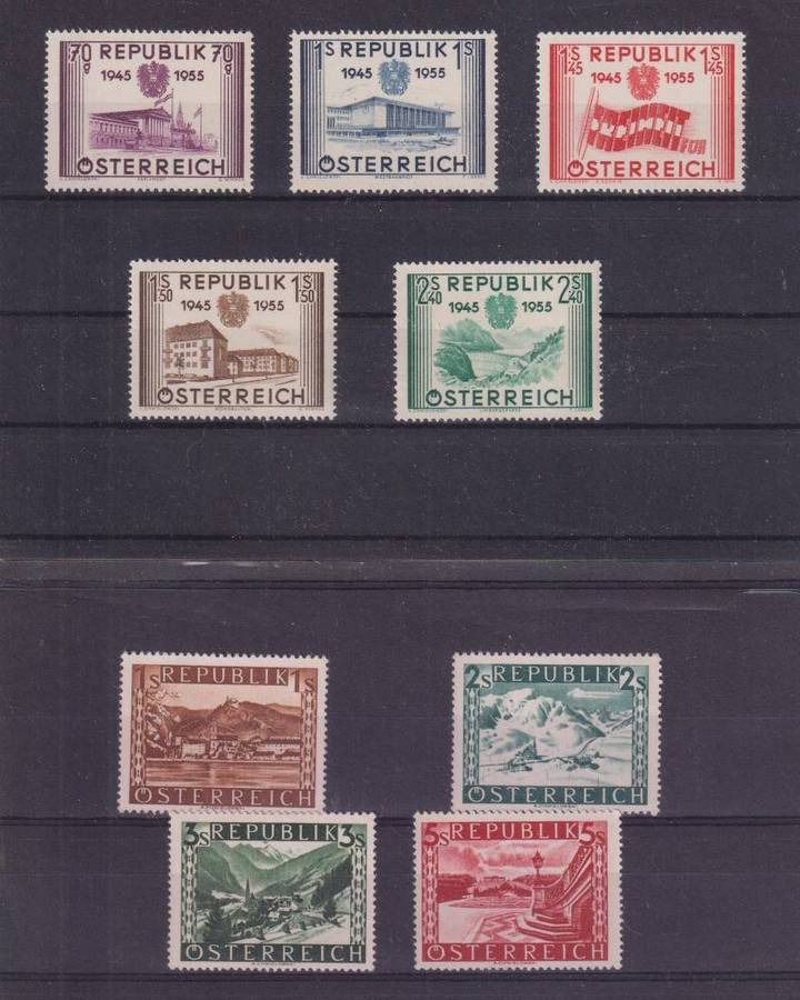 R15 SALE - COLLECTION OF AUSTRIAN STAMPS