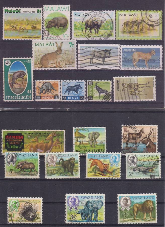 R12 SALE - COLLECTION OF THEMATIC STAMPS - WILDLIFE