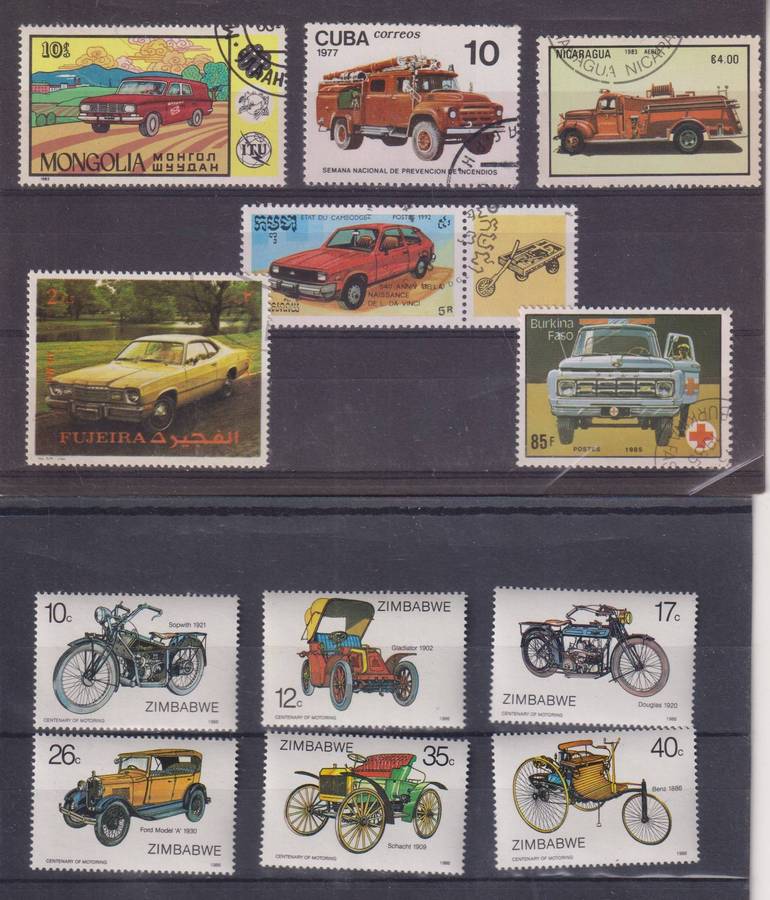 R15 SALE - THEMATIC STAMPS - Vehicles