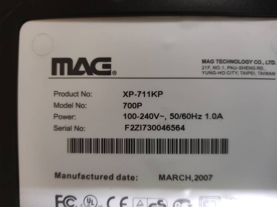 Mag Innovision 700P LCD Monitor