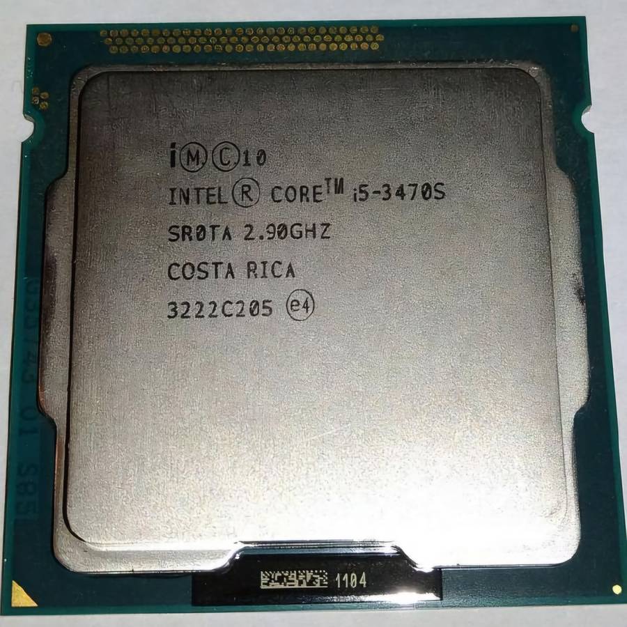 Intel® Core i5-3470S Processor Quad Core CPU