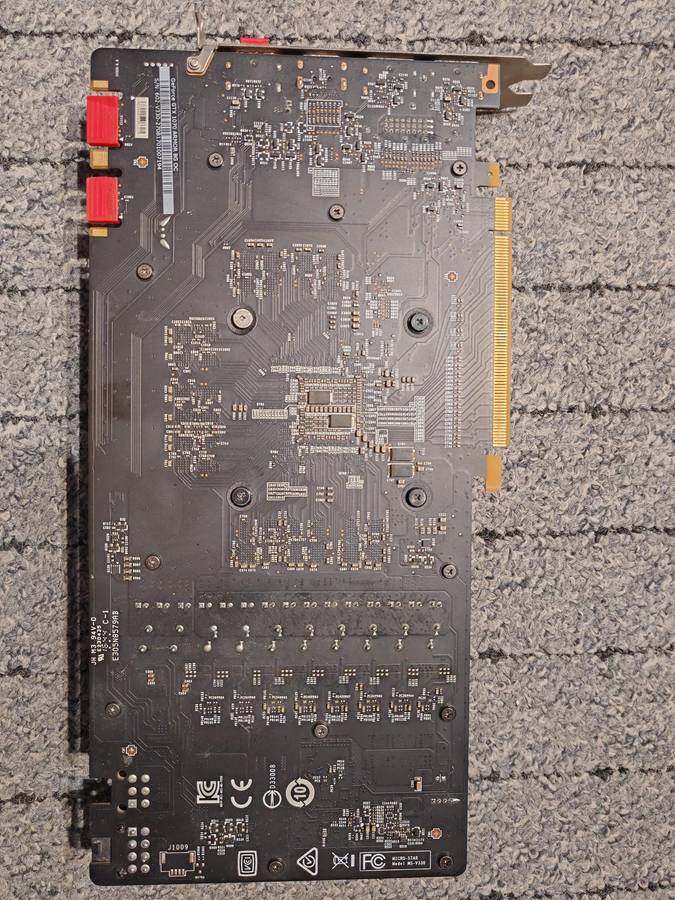 MSI GTX 1070 8G ARMOR OC graphics card