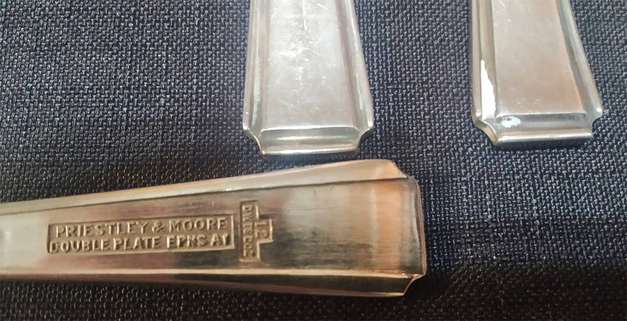 Double Silver Plated A1 EPNS Priestley & Moore 35 Piece Cutlery Set