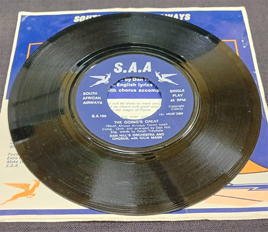 7 Single (7") - South African Airways present The Goings Great
