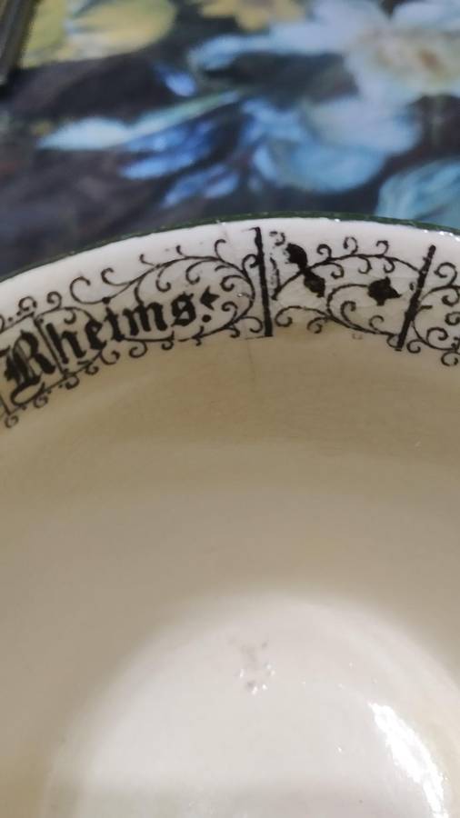 Vintage 1930's English Royal Doulton Cardinal Teacup