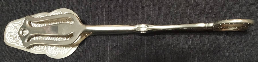 Silver Plated Salad Server Tongs