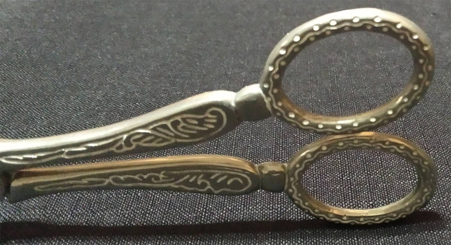 Silver Plated Salad Server Tongs