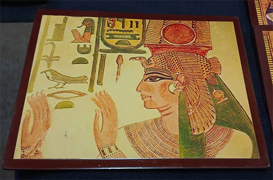 Set of 6 Hard Egyptian Placemats