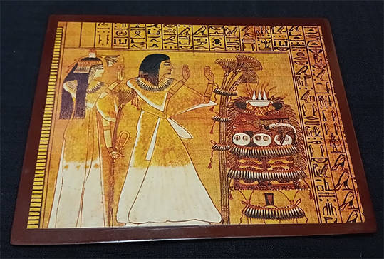 Set of 6 Hard Egyptian Placemats