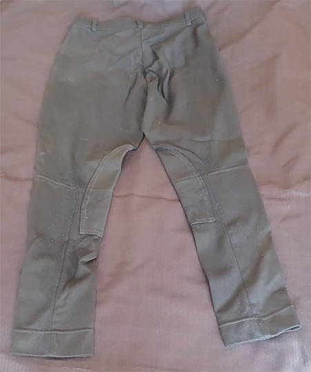 Ladies Horse Riding Jodhpurs - Black (Size: 40)