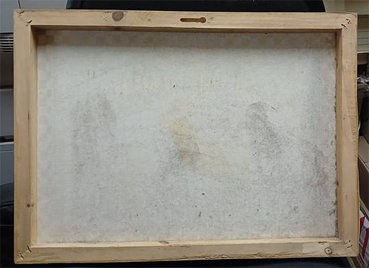 Printed Canvas Picture on Wooden Frame - Le Coq en Pâte