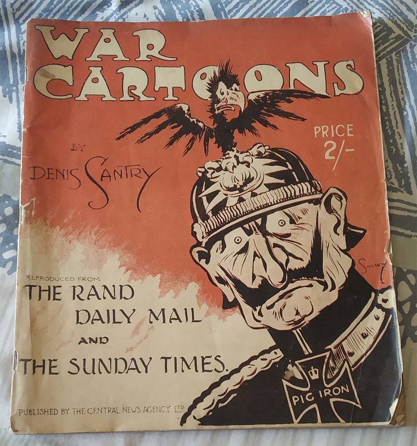 War Cartoons by Denis Santry (1915)