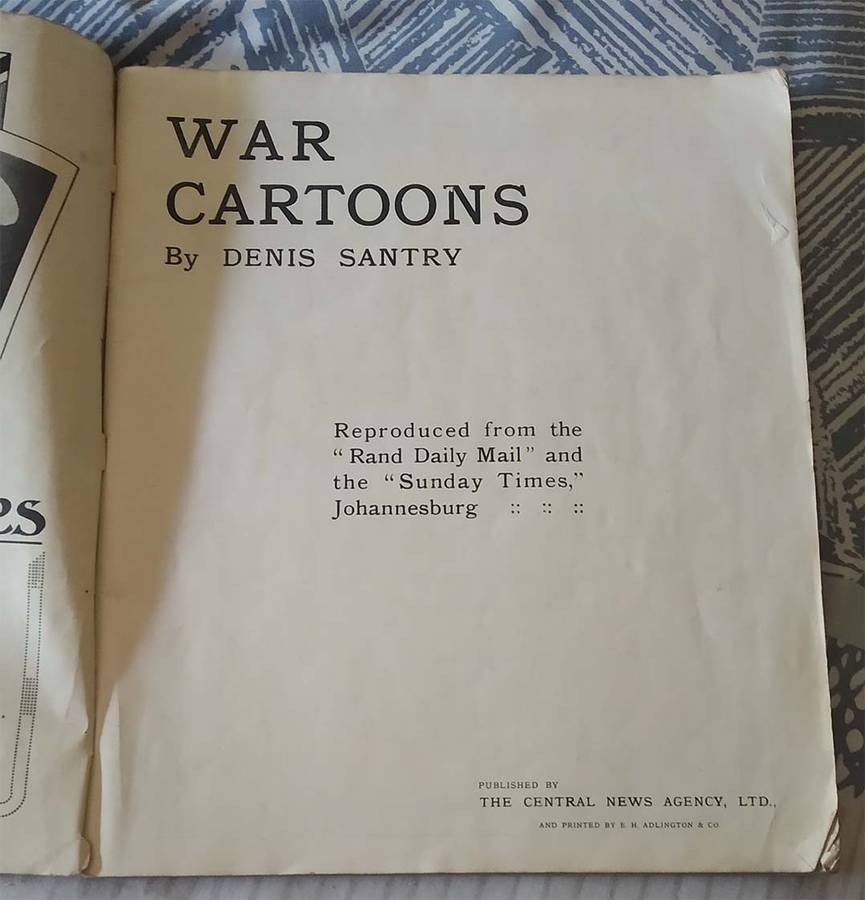 War Cartoons by Denis Santry (1915)