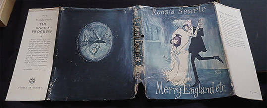 Merry England, etc. by Ronald Searle (1st Edition)