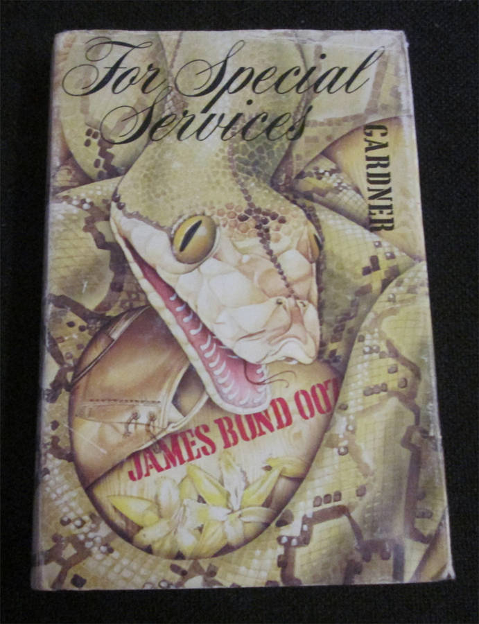 2 Hard Cover John Gardner Books - License Renewed & For Special Services (1st Editions)