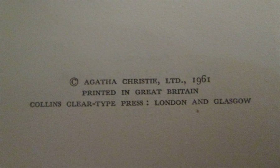 The Pale Horse by Agatha Christie (1st Edition)