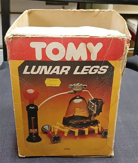 Vintage Tomy Lunar Legs Air-Power System in Original Box - 1980's #9196