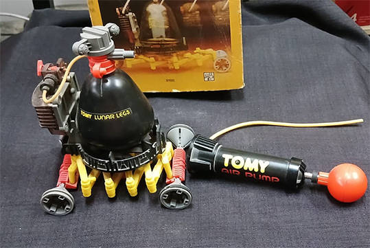Vintage Tomy Lunar Legs Air-Power System in Original Box - 1980's #9196
