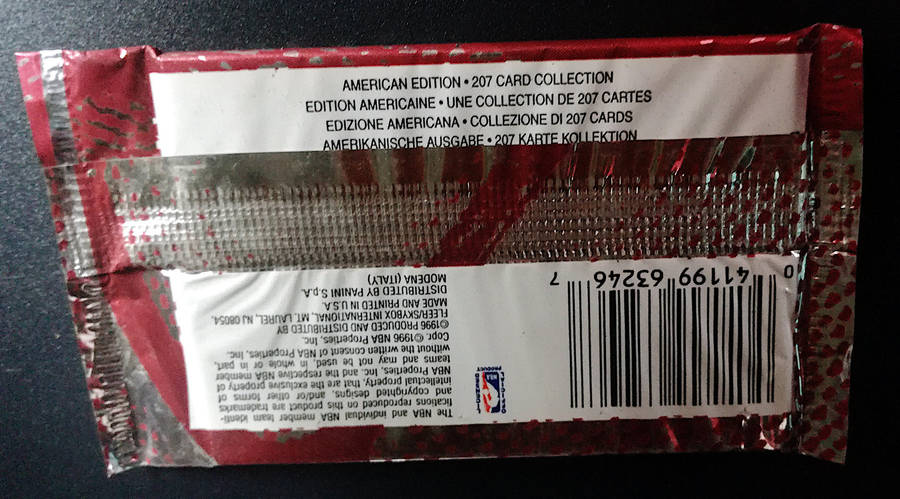 TEN Sealed Packs Fleer 1996-97 NBA Series 1 Trading Card Packs. KOBE ROOKIE YEAR
