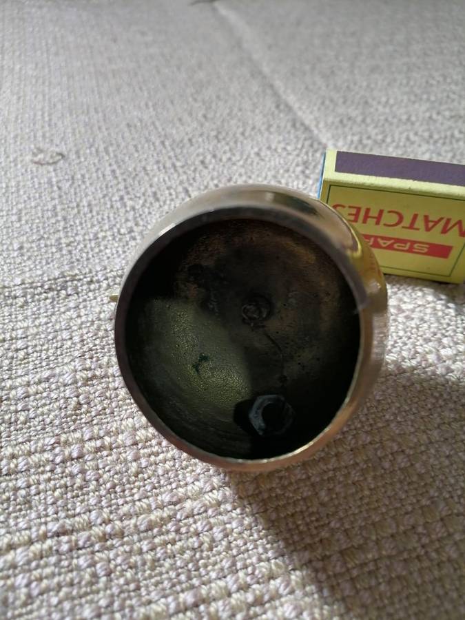 VINTAGE BRASS APPLE BELL