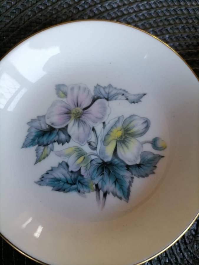 ROYAL WORCESTER FINE BONE CHINA PIN TRAYS X4 (ENGLAND)
