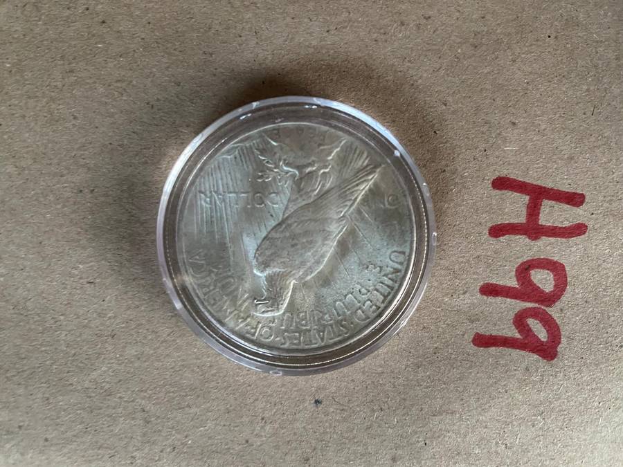AU/UNC Sliver liberty USA dollar - Excellent coin - Libert $ 1