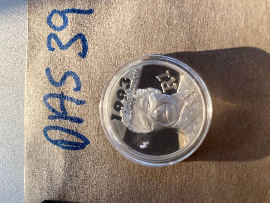 2007 South Africa Silver Proof R1 - Mandela