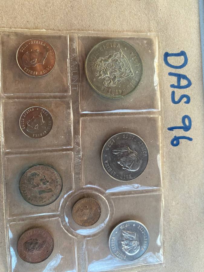 1976 South Africa Silver UNC set up for grabs