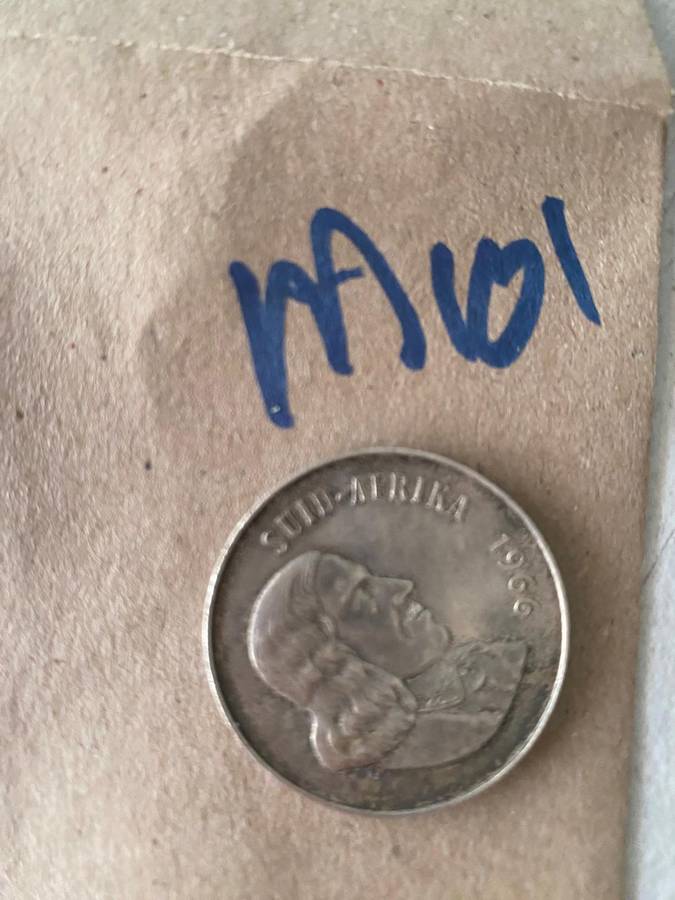 Great 1966 Silver South Adrica R1 up for grabs