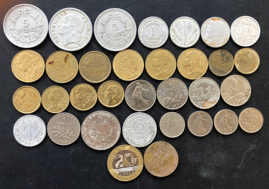 FRANCE 1943 1944 1945 1946 1947 1950 1951 1952 1955 1957 1958 1960 1963 1964 1965  ........ 33 COINS