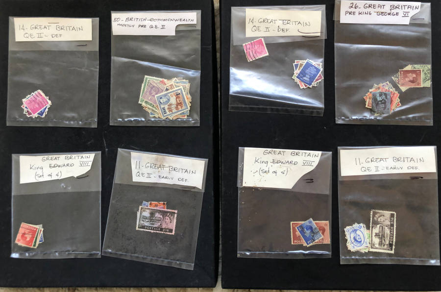 Stamps 16 Packets Sorted by Collector