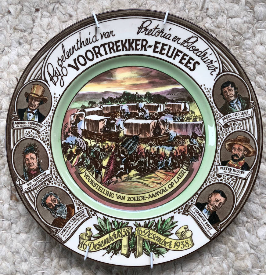 ROYAL DOULTON VOORTREKKER-EEUFEES RACK PLATE
