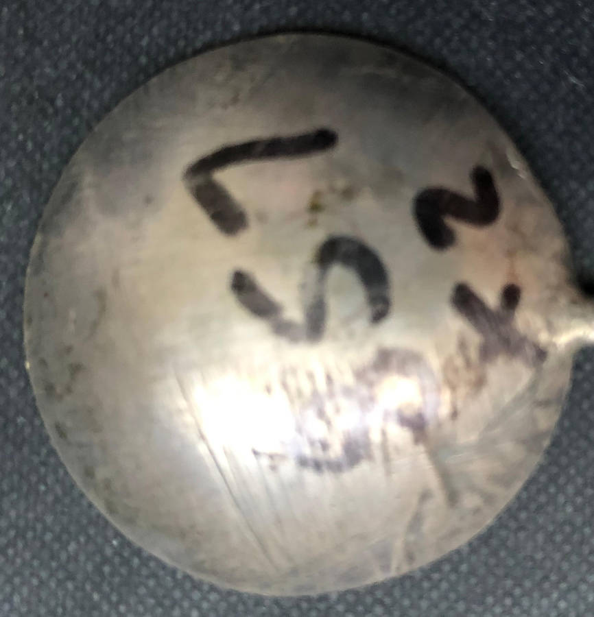 SILVER COIN AUSTRIA QUEEN MARIA THERESIA SPOON LATE 1700`S