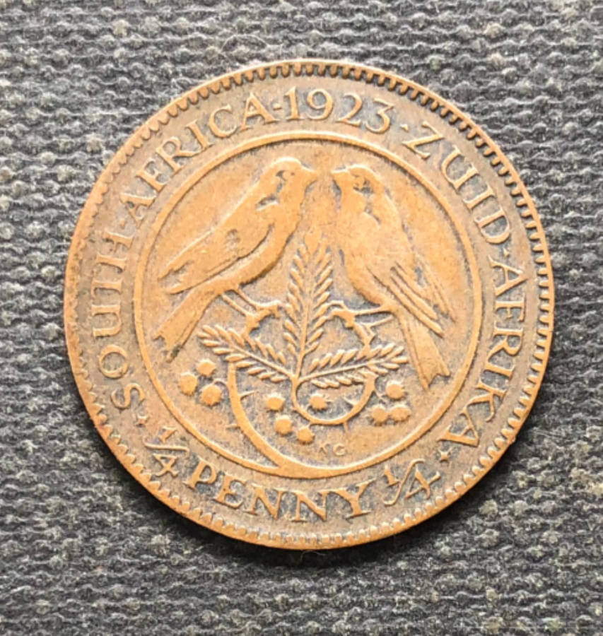 FARTHING 1923 UNION OF SOUTH AFRICA