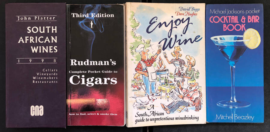 Cigars by Rudman's John Platter South African Wines Cocktail & Bar Book Michael Jackson Enjoy Wine..