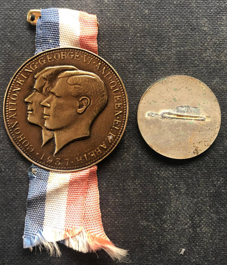 MEDAL Coronation 1937 and 25 Year Anniversary F.P.B/ V.B. 1923-1948
