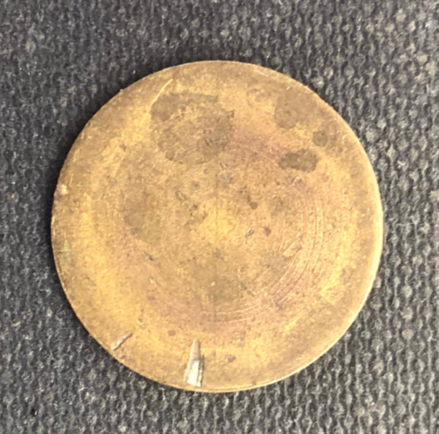 Quarter Penny Farthing SA Mint Error Blank Planchet