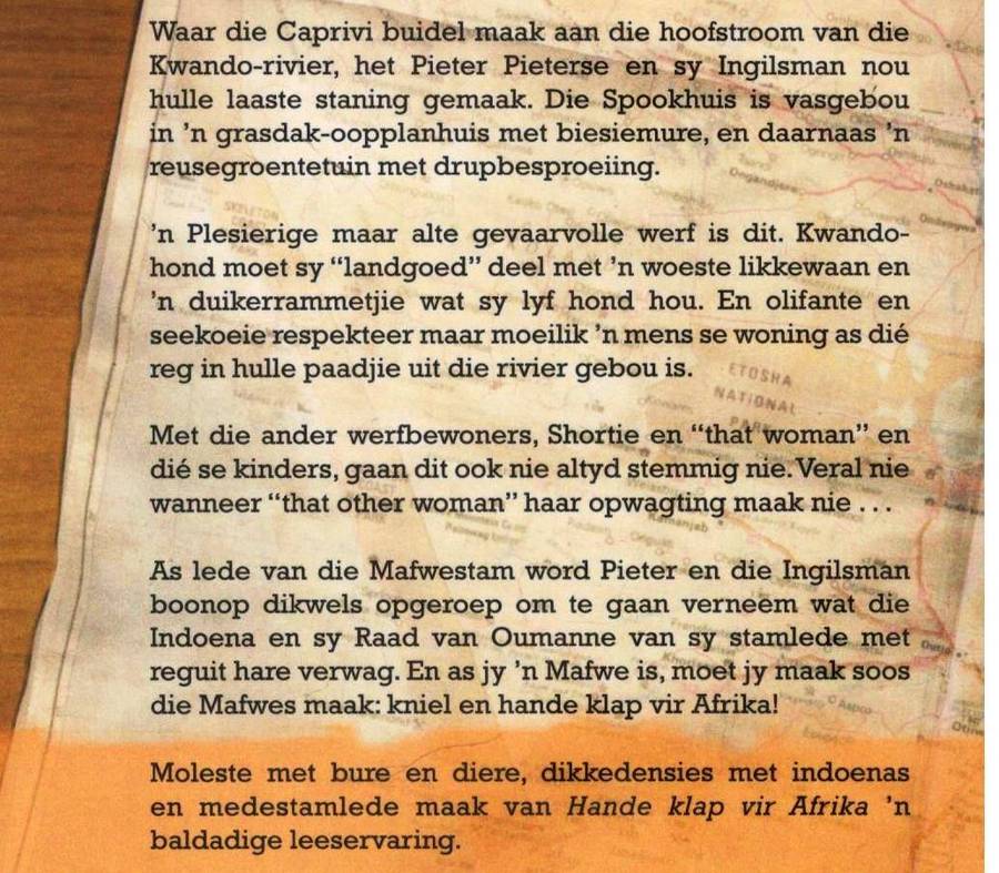 Hande Klap vir Afrika  --  Pieter Pieterse